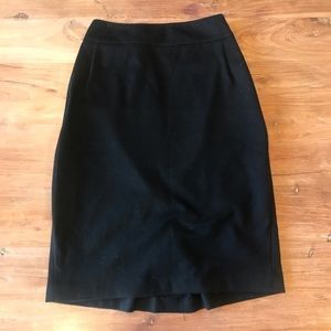 Black Tahari Pencil Skirt